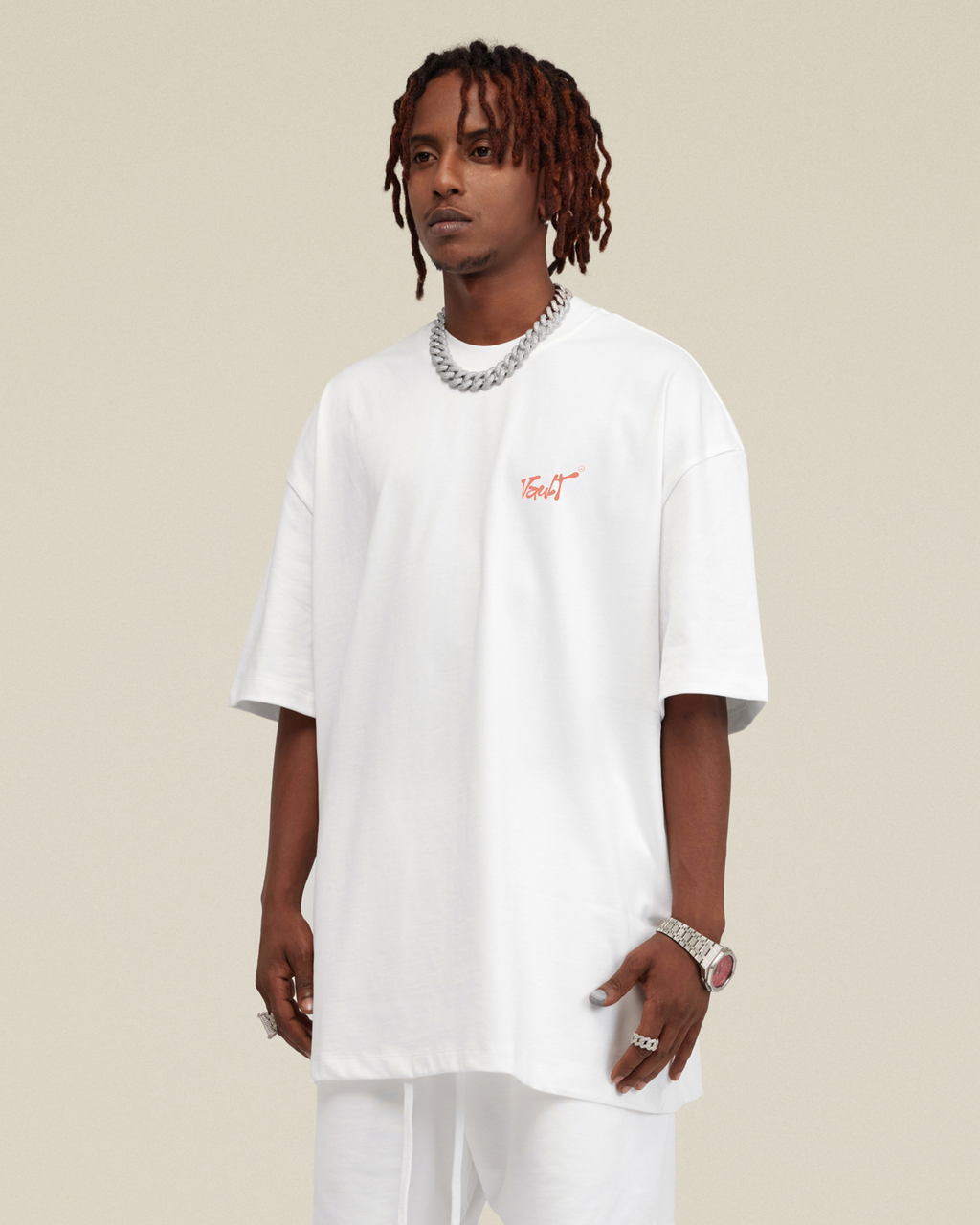WHITE TEE