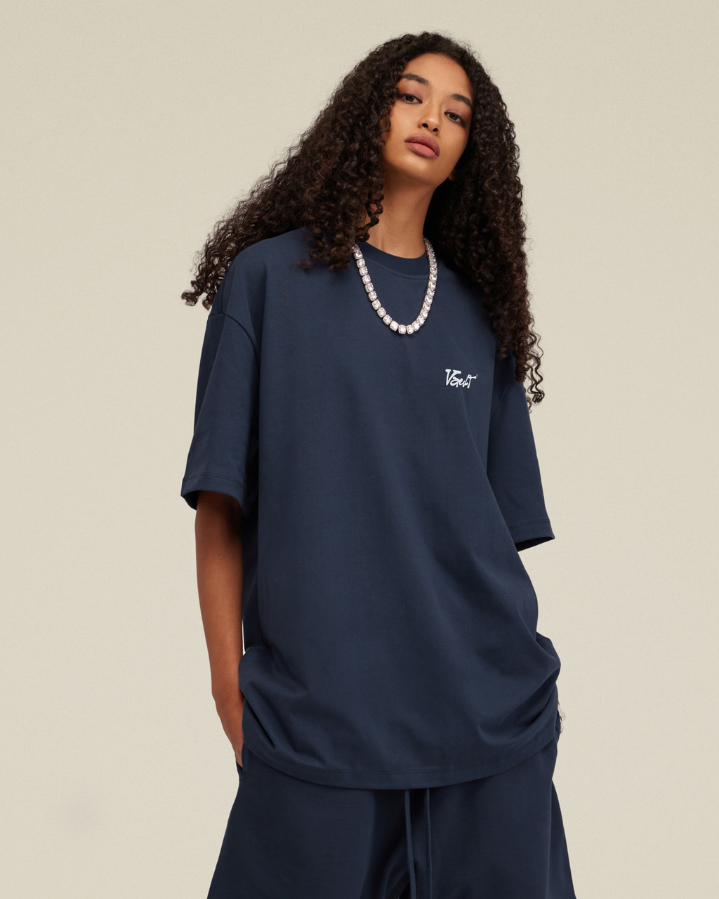 MIDNIGHT Set Vault Drop – ensemble coordonné matching set all-black boxy tee + short baggy streetwear